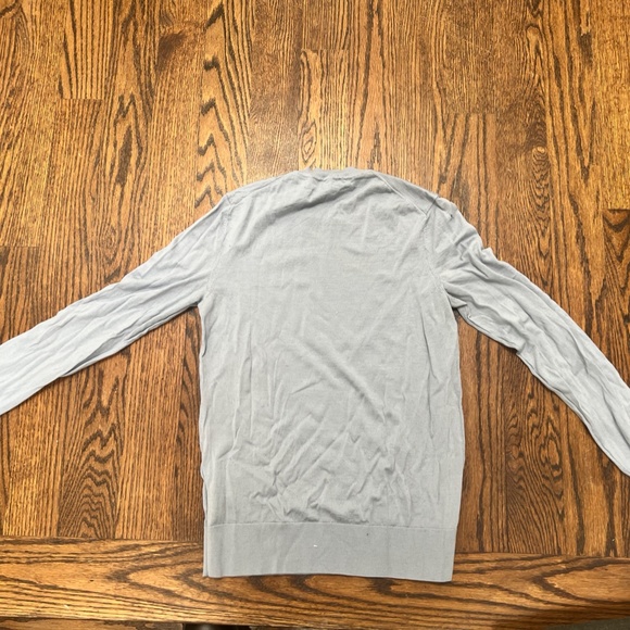 THEORY BLUE/GREY CARDIGAN - Picture 2 of 8